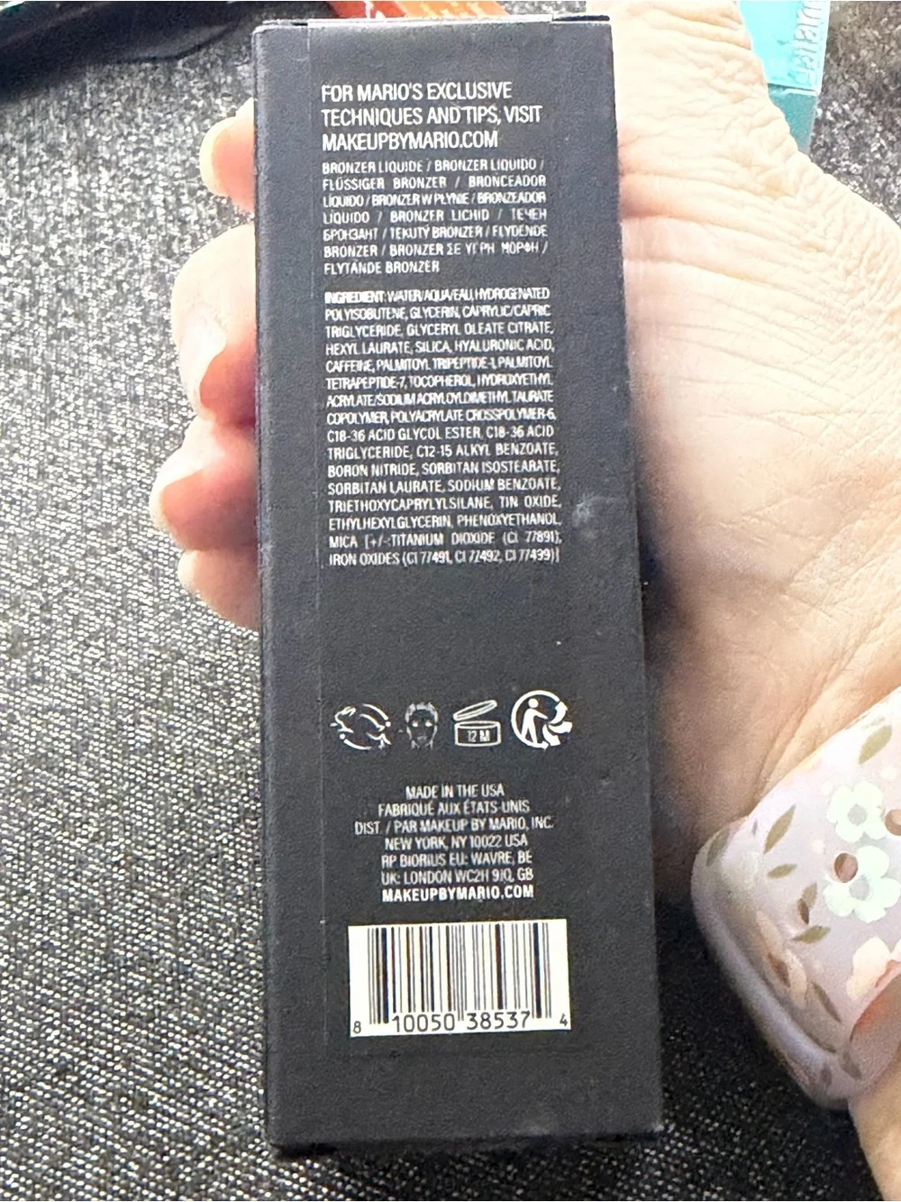Makeup By Mario SoftSculpt Bronzing & Shaping Serum - Black Packaging